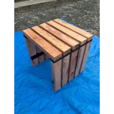 【職人手作り】国産桧のスツール