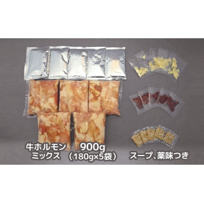 国産牛もつ鍋セット 2人前×5回分(玉名市)