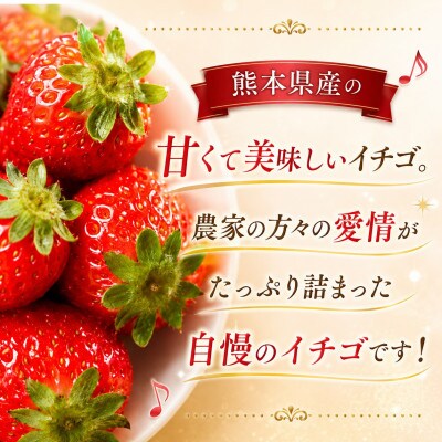 【先行予約】玉名産 いちご「ゆうべに」or「恋みのり」約2000g(250g×8パック)(玉名市)