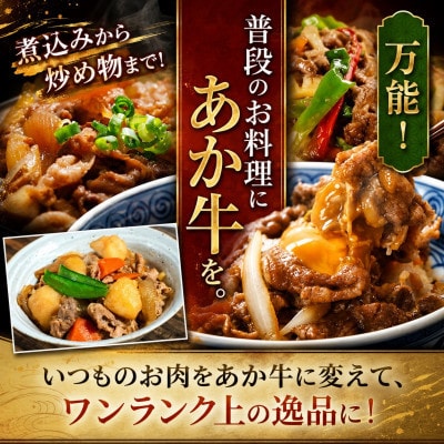 本場熊本産!あか牛 切り落とし 約1.5kg(玉名市)