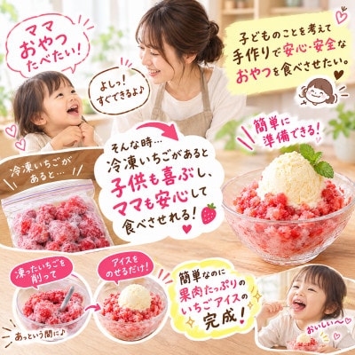 だいほ果実 冷凍いちご 1kg(1パック)
