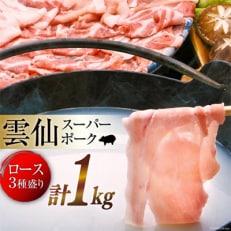 九州産　雲仙スーパーポーク　1kgセット