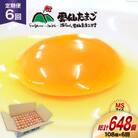 【毎月定期便】雲仙たまごMSサイズ 108個(100個+割れ補償8個入り)全6回