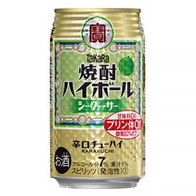 タカラ「焼酎ハイボール」<シークヮーサー>350ml 24本入(2箱)