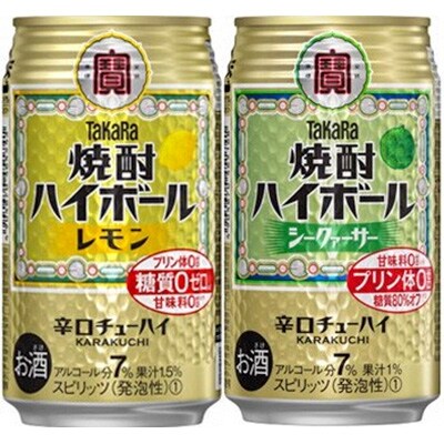 タカラ 焼酎ハイボール レモン シークヮーサー 24本入 各1箱 計2箱 お礼品詳細 ふるさと納税なら さとふる