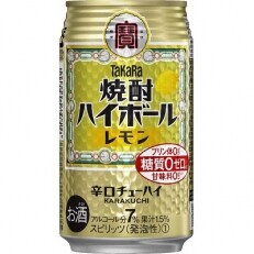 タカラ「焼酎ハイボール」<レモン>　350ml　24本入