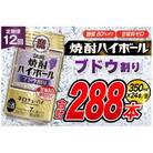 【毎月定期便】タカラ「焼酎ハイボール」<ブドウ割り>　350ml　24本入　SAJ349　全12回