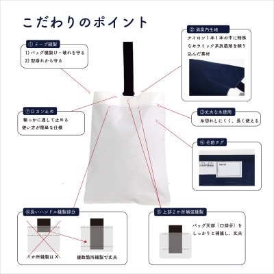 シューズケース ダイナソー ネイビー 1個