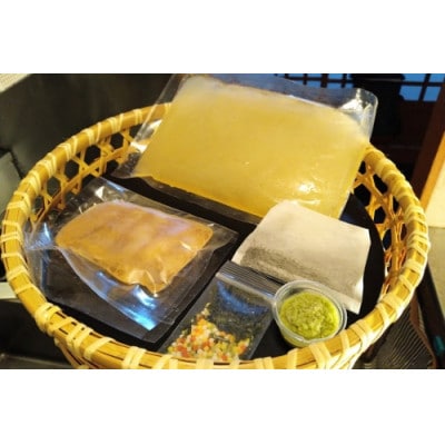 お料理店「まどか」　島原鯛茶漬け・自家製辛子明太子セット