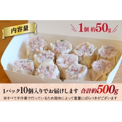 職人の手包み 自家製 ジャンボ焼売 10個
