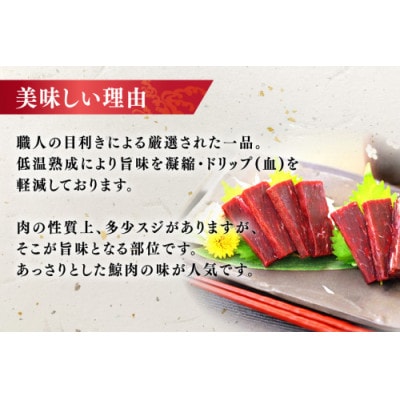鯨赤肉　胸肉約170g×12個セット(島原市)