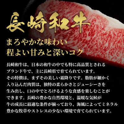 【和牛セレブ】長崎和牛 サーロインステーキ 180g×4枚(島原市)