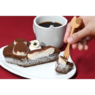 ふわふわ濃厚!シャトンのねこスイーツ♪スフレチョコケーキ 2個