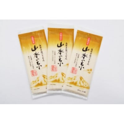 島原手延うどん　山水の糸　3袋 (200g×3)DE274