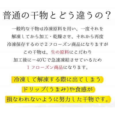 生原料にこだわった干物セット BE119