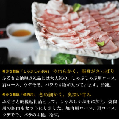 舞豚しゃぶしゃぶ焼肉セット