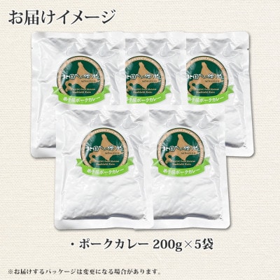 【北海道】弟子屈ポークカレー(中辛) 5個 775