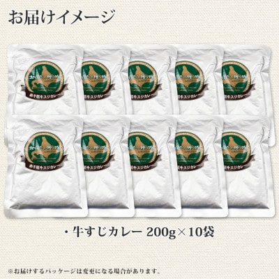 【北海道】弟子屈牛すじカレー(中辛) 10個 779