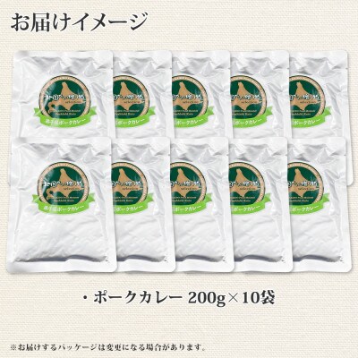【のし付】【北海道】弟子屈ポークカレー(中辛) 10個 776