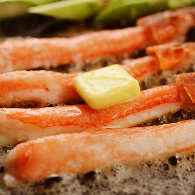 【のし付】【北海道】ズワイガニ足 しゃぶしゃぶ用 ポーション 250g前後 約2人前 2-43