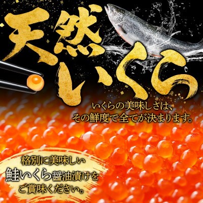 【のし付】いくら醤油250g前後(約3-4人前) 化粧箱付 北海道 弟子屈町 1982