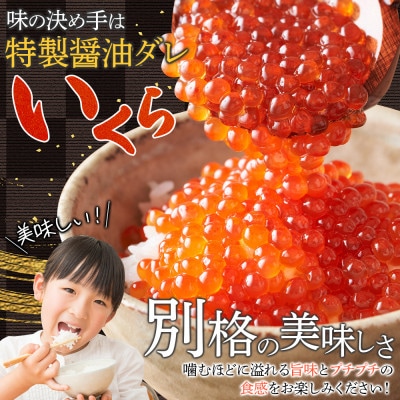 【さとふる限定】蟹ズワイしゃぶ 1kgセット&いくら醤油漬け200g 北海道 弟子屈町 3358
