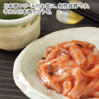 【のし付】 いかの塩辛 500g 烏賊 海鮮 おつまみ 北海道 弟子屈町 3163