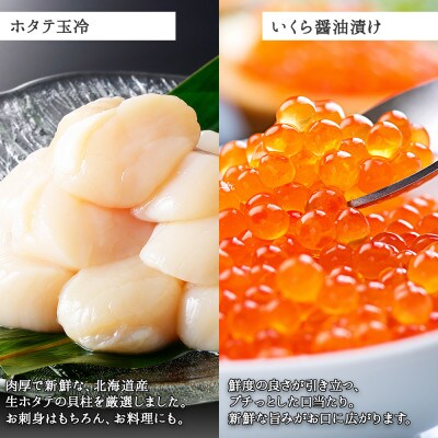 【のし付】【さとふる限定】蟹ズワイしゃぶ1kg&いくら200g&ホタテ300g 弟子屈町 1539