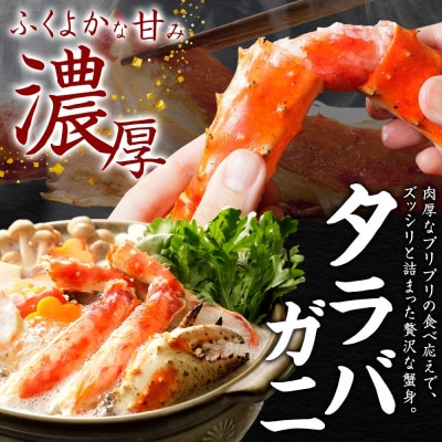 蟹ボイル脚 食べ比べ タラバ ズワイ 計6kg 蟹ハサミ・ガイド付 北海道 弟子屈町 3188