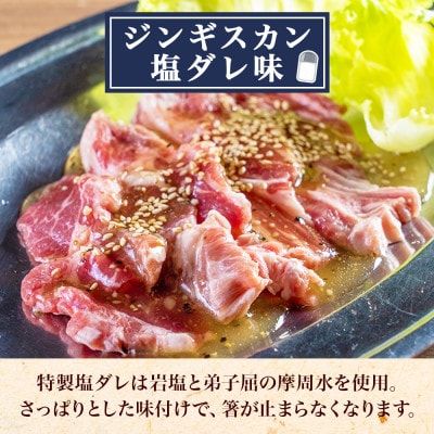 【北海道】ジンギスカン タレ 塩 辛口タレ 3種 食べ比べ セット 計3パック 羊肉 焼肉 2543