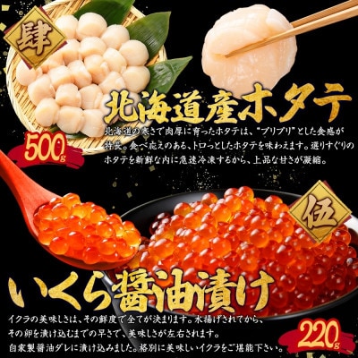 海鮮宝箱 タラバガニ ズワイガニ 紅ズワイ ポーション ホタテ 玉冷 いくら 3290