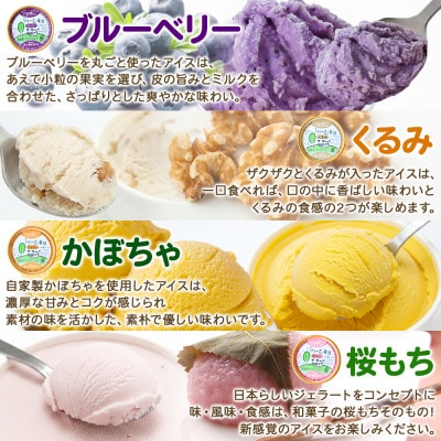 【のし付】北海道 新鮮 アイスクリーム 食べ比べ 8個 手作り ジェラート 北国A 1333