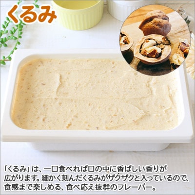 【のし付】【北海道】業務用 アイスクリーム くるみ 2L 手作り ジェラート 602