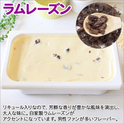 【のし付】【北海道】業務用 アイスクリーム ラムレーズン 2L 手作り ジェラート 605