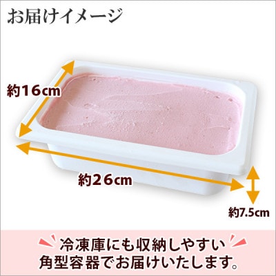 【のし付】【北海道】業務用 アイスクリーム ラズベリー 2L 手作り ジェラート 608