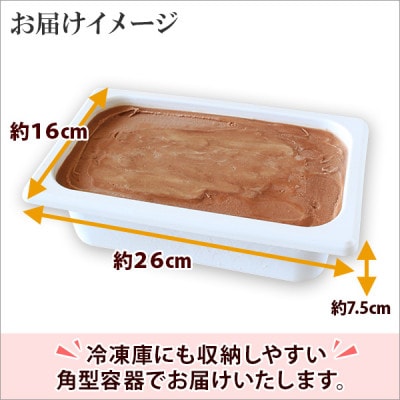 【北海道】業務用 アイスクリーム チョコレート 2L 手作り ジェラート 597