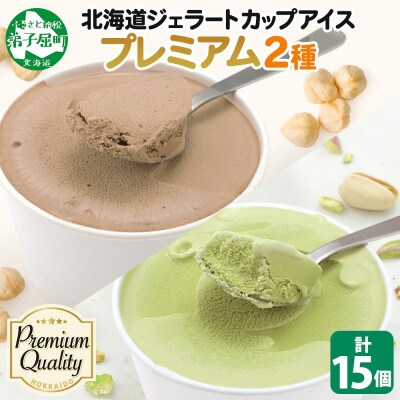 くりーむ童話のカップアイスクリーム 100ml×15個 アイス 手作り 北海道 弟子屈町 2363