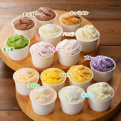 【2ヵ月毎定期便】北海道のアイスクリーム15個&ソフトクリーム2種 食べ比べ 全2回