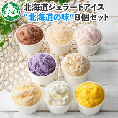 【毎月定期便】北海道のアイスクリーム8個 食べ比べセット 全2回