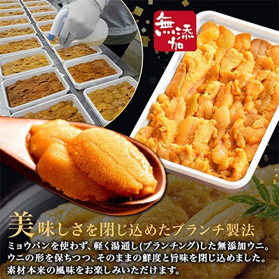ウニ 200g 約4人前 北海道 弟子屈町 3209