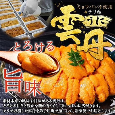 雲丹 100g 鱒いくら 100g×2個  うに チリ産 ます いくら 北海道 弟子屈町 2499