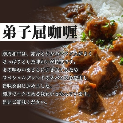 【摩周和牛】弟子屈カリー(てしかがカリー)　200g×3食