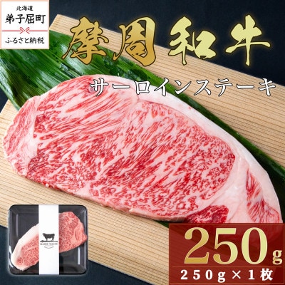 摩周和牛 サーロインステーキ 250g(250g×1枚)【冷凍】