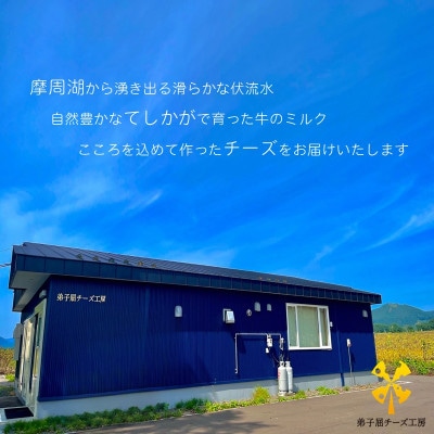 弟子屈チーズ工房のナチュラルチーズ4種セット