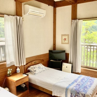 【1泊2食エコノミー宿泊券】里山ショートステイin諸塚村1名様プラン