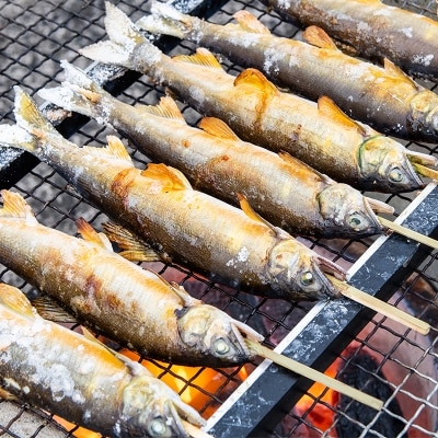 鮎の塩焼き(冷凍) 宮崎県西都市産鮎[2746]