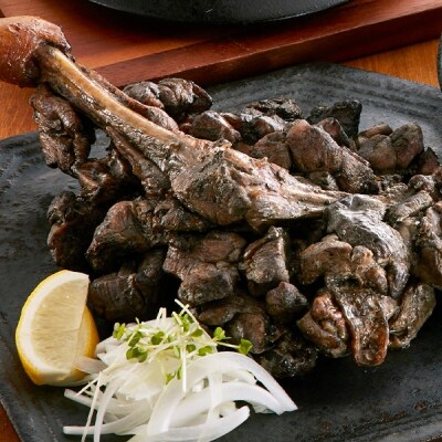 妻地鶏骨付もも焼き 3本約1.1kg!地鶏炭火焼き45[1481]