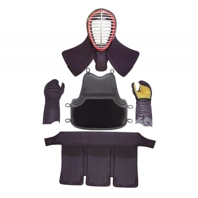 【日本剣道具製作所】剣道防具セット　HASE　防具袋付[2559]