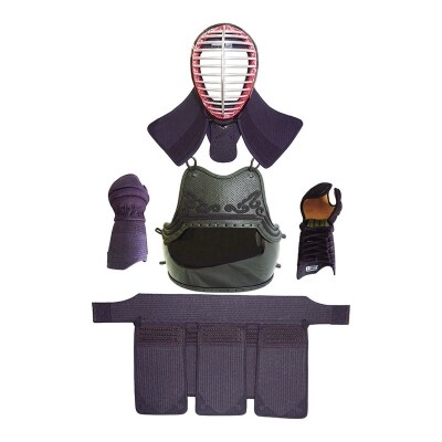 【日本剣道具製作所】剣道防具セット　ジュニア(少年用)　防具袋付[2229]