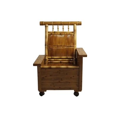 竹家具専門店【梅里竹芸】健康椅子[3105] 